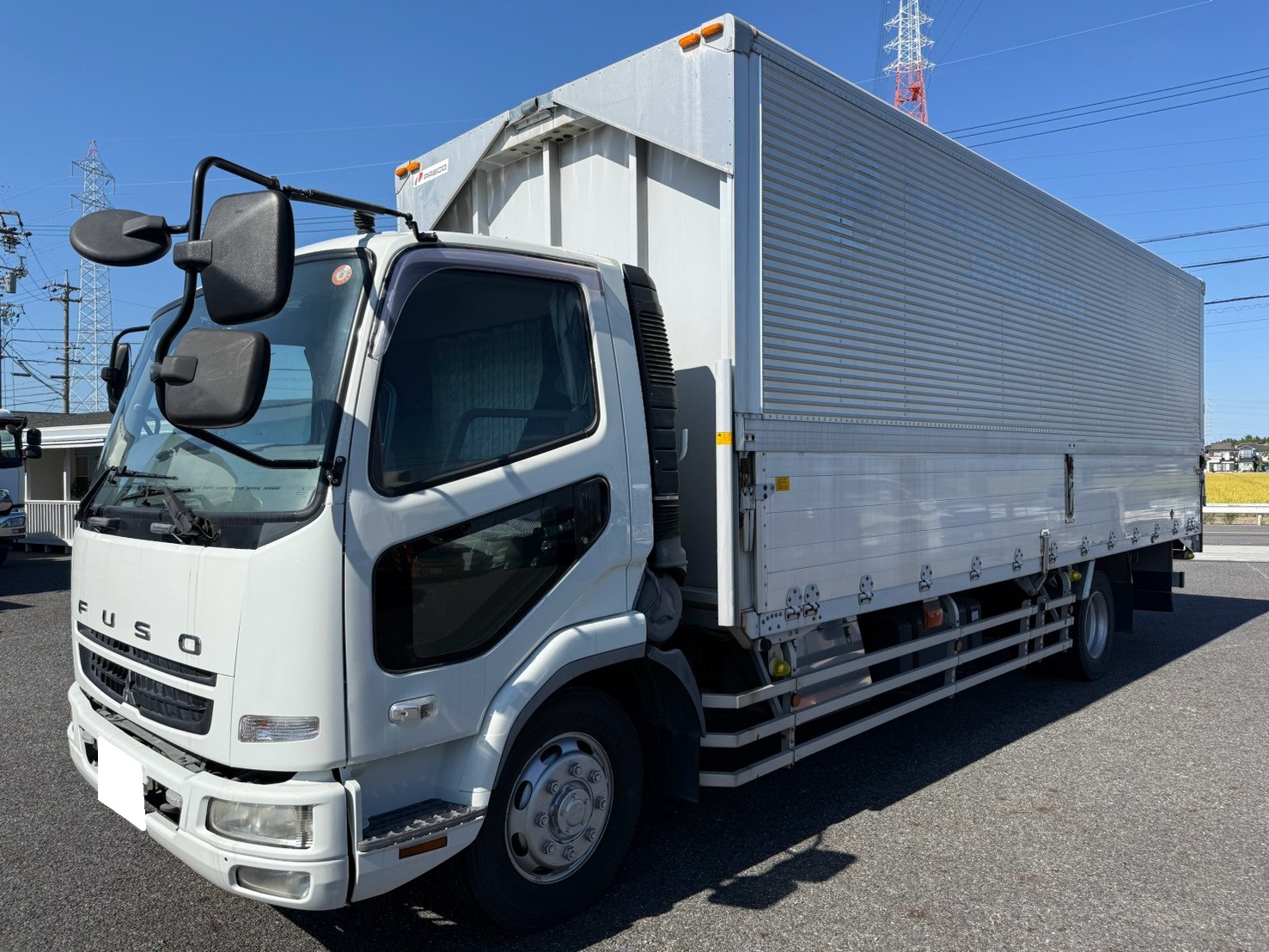 三菱 中型増トンワイド ファイター アルミウィング PDG-FK72FZ